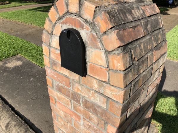 Brick Mailbox Repair