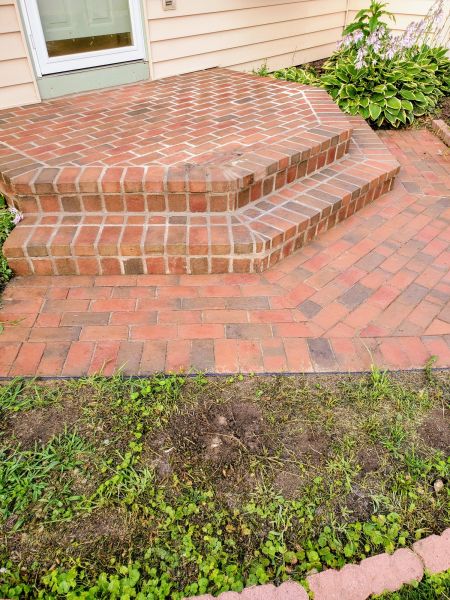 Brick Stoop Repair in Sioux Falls