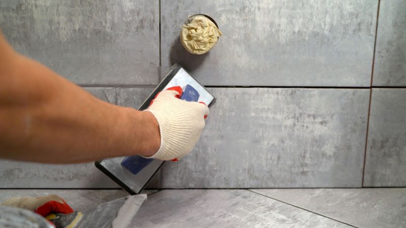 Outdoor Grout Repair